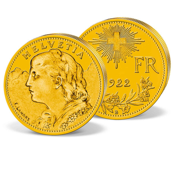 Originální 10 franková zlatá mince "Vreneli" CZ_2460105_1