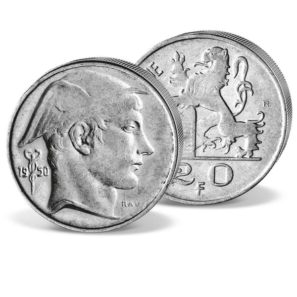 Stříbrná mince 20 Franků Merkur CZ_2420544_1
