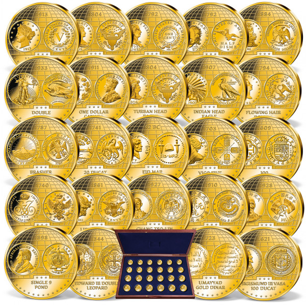 Kompletní sada "Nejdražší mince světa" CZ_8324025_1
