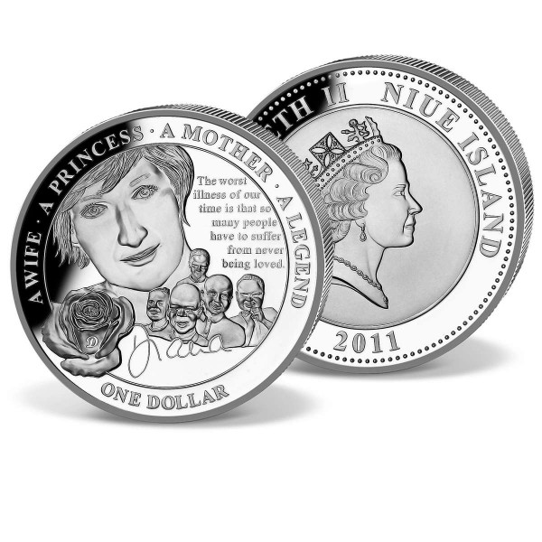 Pamětní 1 dolarová mince "Diana Charity Tribute" CZ_1683010_1