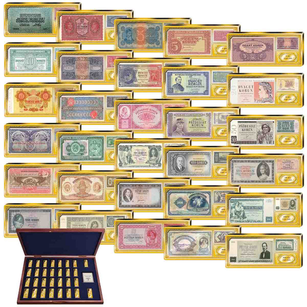 Kompletní sada "Naše historické bankovky" CZ_9094140_1