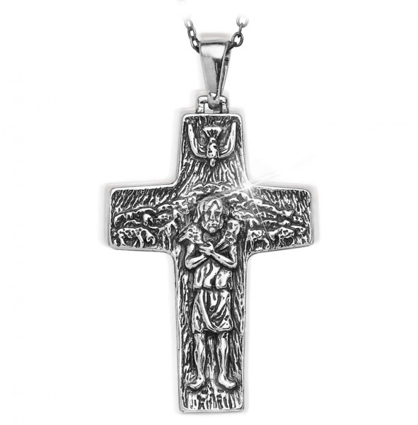 Náhrdelník s křížkem Papeže Františka CZ_3008012_1