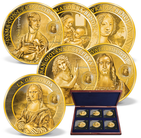 Kompletní sada 1/200oz zlatých mincí "Da Vinci" CZ_1739627_1